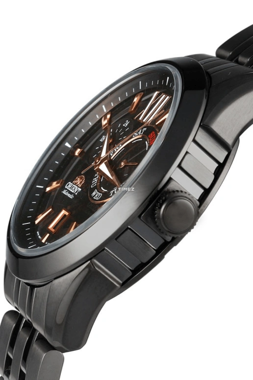 Orient,Other 42mm,42mm,Stainless Steel,Black,Automatic,Date,Day,FET0X001B