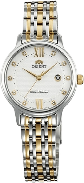 Orient,Other 28mm,28mm,Stainless Steel,White,Quartz,Day,Sapphire,SSZ45002W