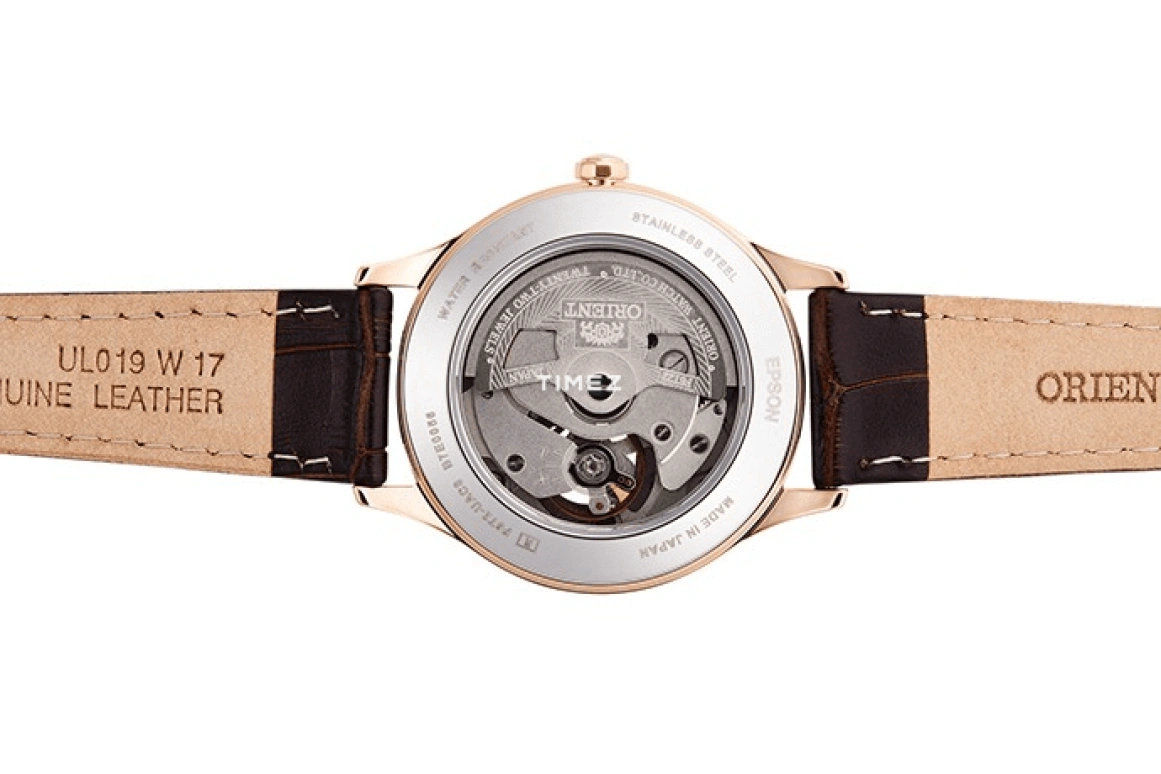 Orient,Other 36mm,36mm,Stainless Steel,Coffee,Automatic,Glass,Round,RA,RA-AG0023Y