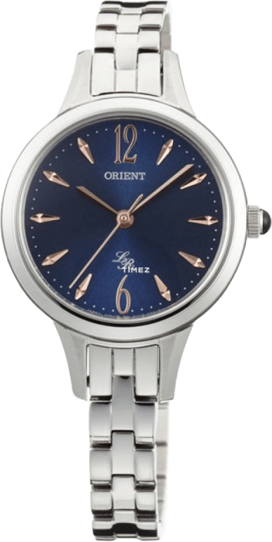 Orient,Other 28mm,28mm,Stainless Steel,Blue,Quartz,Glass,Round,FQC14003D