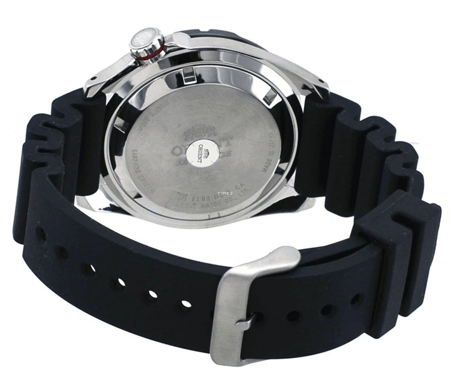 Orient,Other 46mm,46mm,Stainless Steel,Black,Automatic,Day,Power Reserve Indicator,SEL03004B