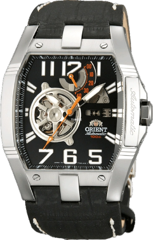 Orient,Other 40.70mm,40.70mm,Stainless Steel,Black,Automatic,Power Reserve Indicator,Other,CFTAB004B