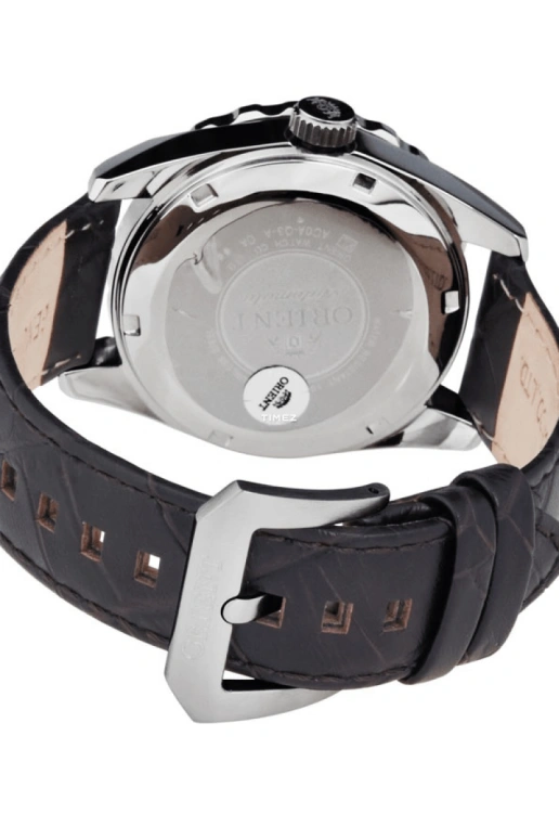 Orient,Other 39mm,39mm,Stainless Steel,Black,Automatic,Day,Sapphire,Crystal Glass,FAC0A005T