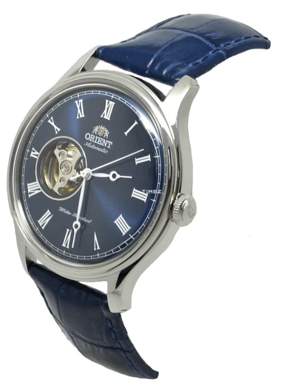 Orient,Classic 43mm,43mm,Stainless Steel,Blue,Automatic,Glass,Round,FAG00004D