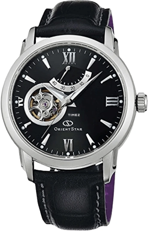Orient,STAR 39mm,39mm,Stainless Steel,Black,Handwound,Power Reserve Indicator,Sapphire,Crystal Glass,WZ0221DA