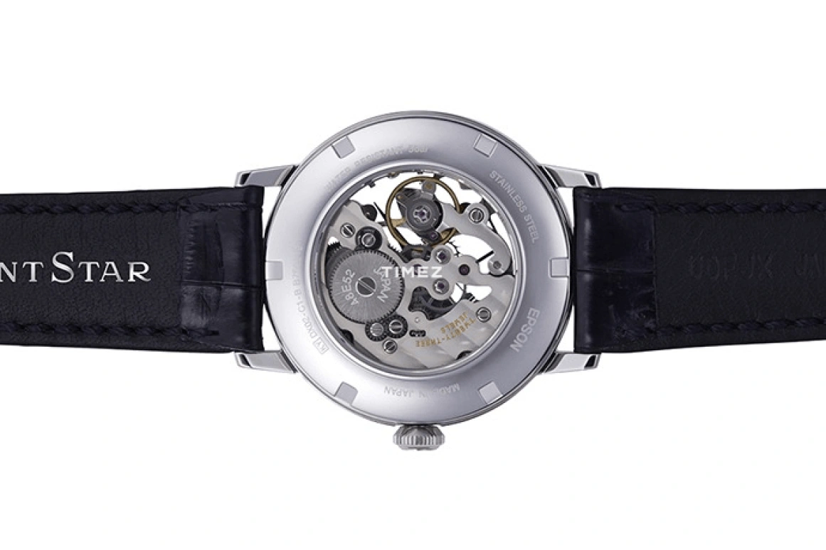 Orient,STAR 39mm,39mm,Stainless Steel,Skeleton,White,Handwound,Sapphire,Round,RE,RE-DX0001S