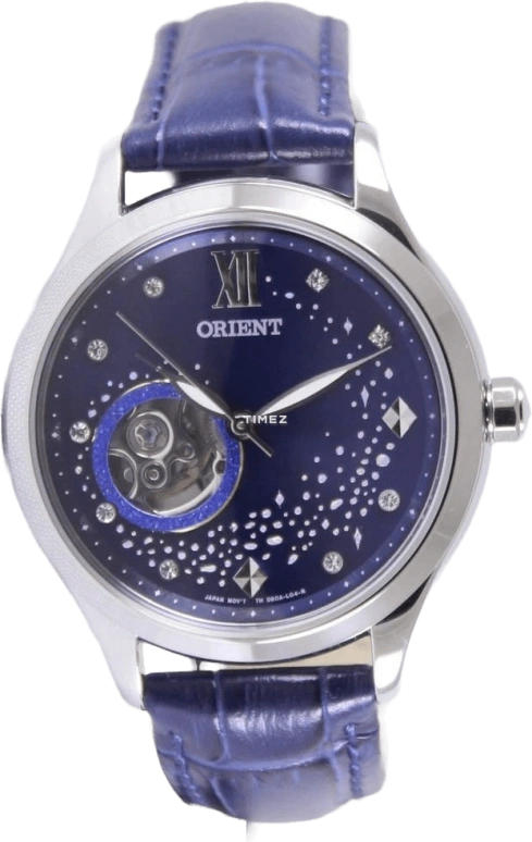 Orient,Other 36mm,36mm,Stainless Steel,Blue,Automatic,Hardlex,Glass,Round,FDB0A009D