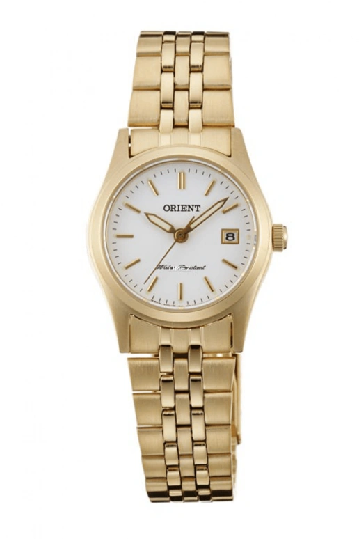 Orient,Other 26mm,26mm,Stainless Steel,White,Quartz,Day,Sapphire,Crystal Glass,FSZ46001W