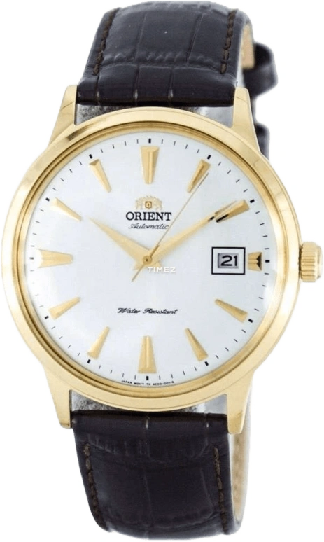 Orient,Classic 40.50mm,40.50mm,Stainless Steel,White,Handwound,Day,Glass,FAC00003W0