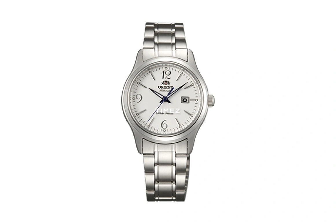 Orient,Other 31mm,31mm,Stainless Steel,White,Automatic,Day,Hardlex,Glass,NR1Q005W