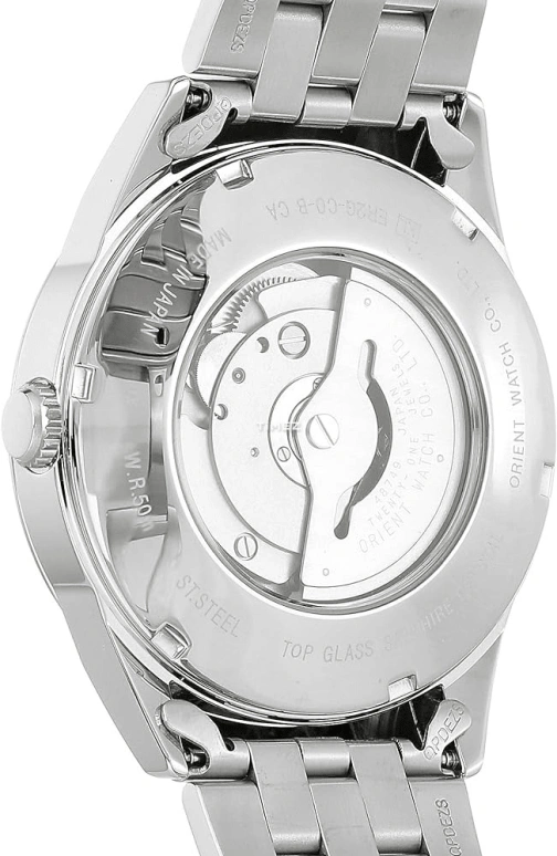Orient,Other 41mm,41mm,Stainless Steel,White,Automatic,Day,Sapphire,Crystal Glass,SER2G003W0