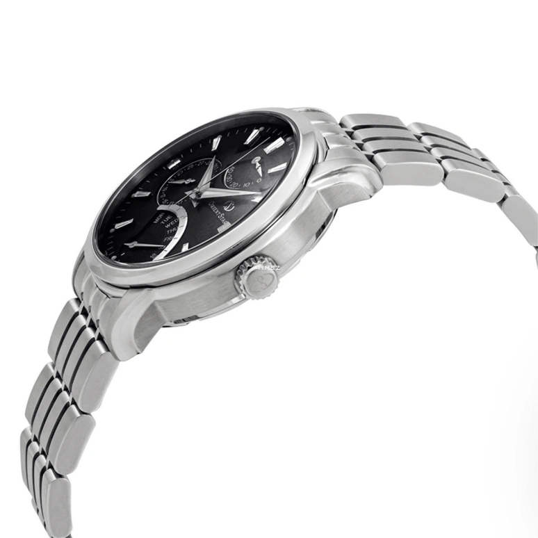 Orient,STAR 39.50mm,39.50mm,Stainless Steel,Black,Automatic,Date,Day,Power Reserve Indicator,Flyback,Sapphire,Crystal Glass,Round,SDE00002B0