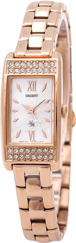 Orient,Other 15.70x31mm,15.70x31mm,Stainless Steel,White,Quartz,Hardlex,Glass,Rectangular,UBTY002W