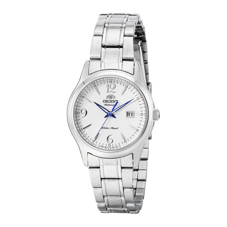 Orient,Other 31mm,31mm,Stainless Steel,White,Automatic,Day,Hardlex,Glass,NR1Q005W