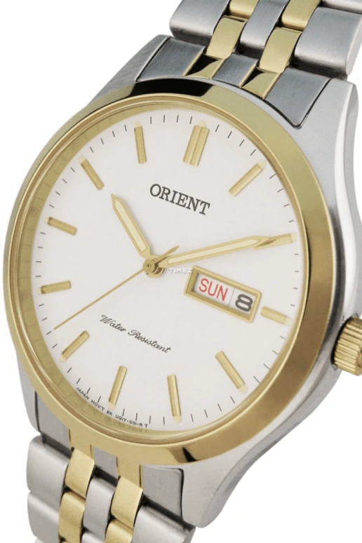 Orient,Other 37mm,37mm,Stainless Steel,White,Quartz,Date,Day,FUG1Y002W