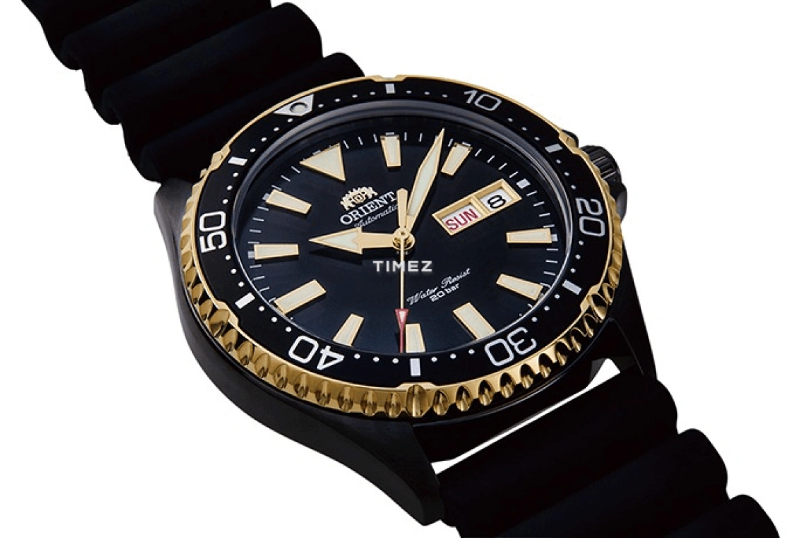 Orient,Other 41.80mm,41.80mm,Stainless Steel,Black,Automatic,Date,Day,RA,RA-AA0005B