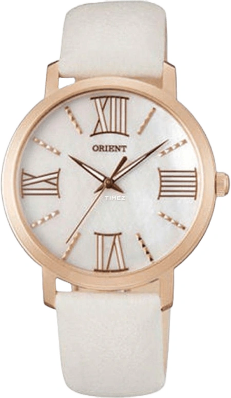 Orient,Other 35mm,35mm,Stainless Steel,White,Quartz,Sapphire,Crystal Glass,Round,SQC0E006W0