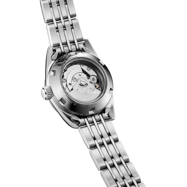 Orient,Other 25.50mm,25.50mm,Stainless Steel,Pink,Automatic,Day,Sapphire,Crystal Glass,SNR1U002Z0