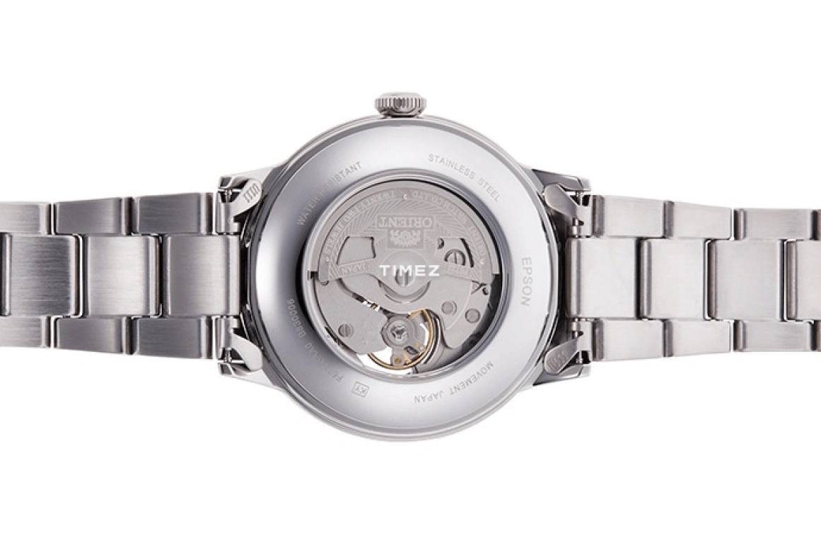 Orient,Classic 40.50mm,40.50mm,Stainless Steel,Coffee,Handwound,Glass,Round,RA,RA-AG0027Y