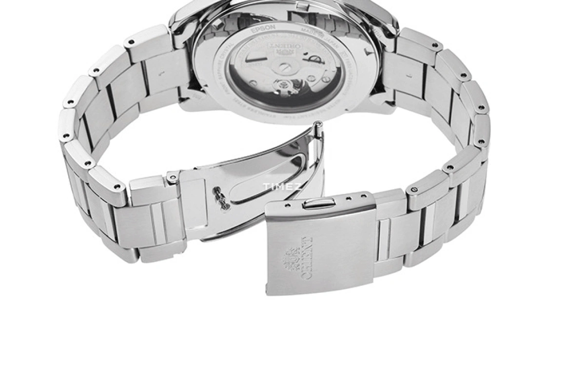 Orient,Other 41.50mm,41.50mm,Stainless Steel,White,Handwound,Date,Day,Day / Night Indication,RA,RA-AK0301S