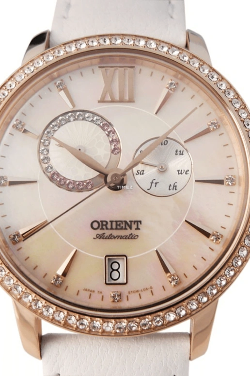 Orient,Other 36.50mm,36.50mm,Stainless Steel,White,Automatic,Date,Day,SET0W001W
