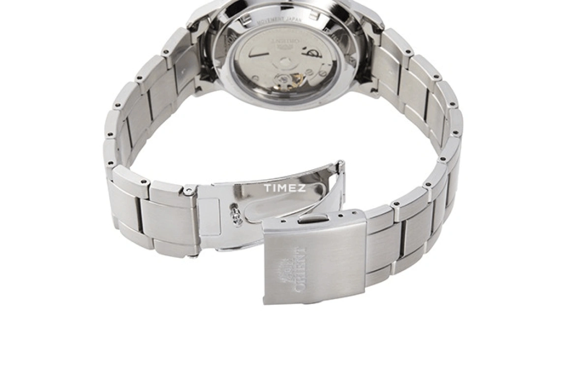 Orient,Classic 40mm,40mm,Stainless Steel,Blue,Automatic,Handwound,Sapphire,Crystal Glass,Round,RA,RA-AR0101L