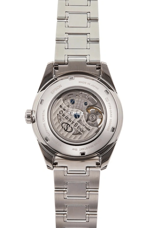 Orient,STAR 41mm,41mm,Stainless Steel,White,Handwound,Power Reserve Indicator,Sapphire,RE,RE-HJ0001S00B
