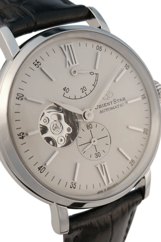 Orient,STAR 40mm,40mm,Stainless Steel,White,Handwound,Power Reserve Indicator,Glass,WZ0131DK