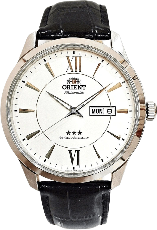 Orient,Classic 43mm,43mm,Stainless Steel,White,Automatic,Handwound,Date,Day,RA,RA-AB0003S0BD