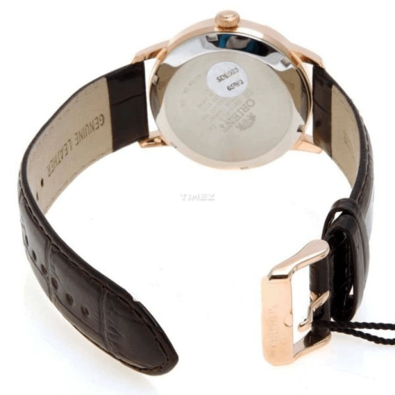 Orient,Other 41mm,41mm,Stainless Steel,White,Automatic,Power Reserve Indicator,Sapphire,Crystal Glass,SDB08006W0