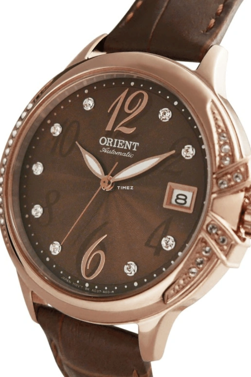 Orient,Other 38mm,38mm,Stainless Steel,Coffee,Automatic,Day,Sapphire,Crystal Glass,FAC07001T