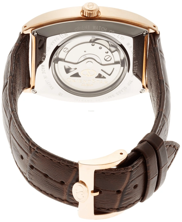Orient,STAR 37x47mm,37x47mm,Stainless Steel,Rose Gold,Handwound,Power Reserve Indicator,Sapphire,Crystal Glass,SDAAA001W