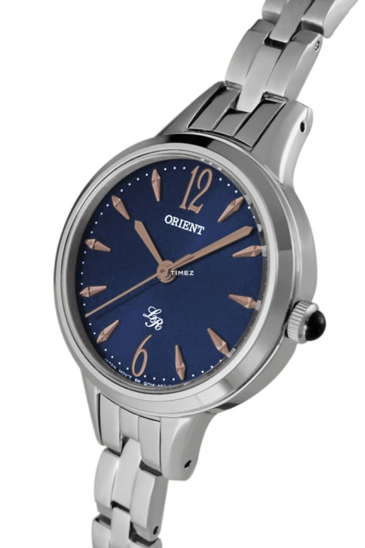 Orient,Other 28mm,28mm,Stainless Steel,Blue,Quartz,Glass,Round,FQC14003D
