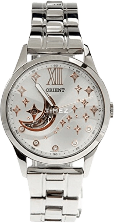 Orient,Other 37mm,37mm,Stainless Steel,Silver White,Automatic,Glass,Round,SDB01006W0