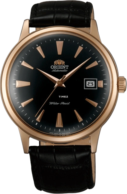 Orient,Classic 40.50mm,40.50mm,Stainless Steel,Black,Automatic,Day,Glass,AC00001B