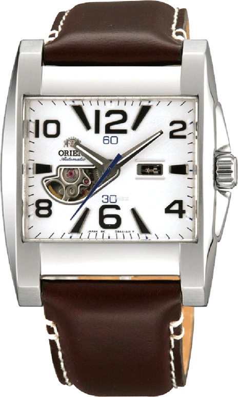 Orient,Sports 39.50mm,39.50mm,Stainless Steel,White,Automatic,Tonneau,Silver,CDBAA002W