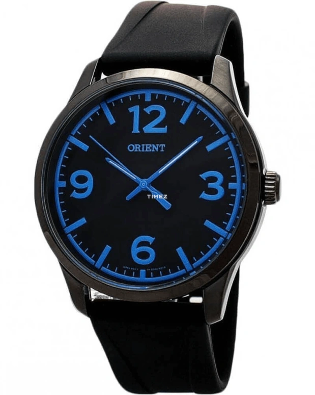 Orient,Sports 43mm,43mm,Stainless Steel,Blue,Quartz,Glass,Round,FQC0U006B