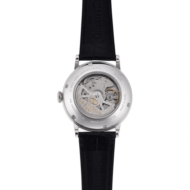 Orient,STAR 38.70mm,38.70mm,Stainless Steel,White,Handwound,Day,Power Reserve Indicator,RE,RE-AW0004S
