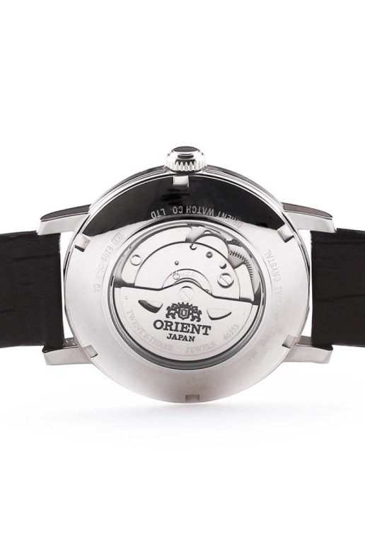 Orient,Classic 41mm,41mm,Stainless Steel,Black,Automatic,Day,Power Reserve Indicator,FEZ09003B