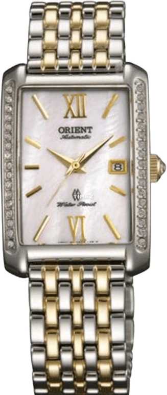 Orient,Other 24.60x31.40mm,24.60x31.40mm,Stainless Steel,White,Automatic,Day,Sapphire,Crystal Glass,SNRAQ002W0
