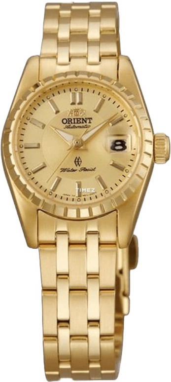 Orient,Other 25mm,25mm,Stainless Steel,Gold,Automatic,Day,Glass,SNR1J005G0