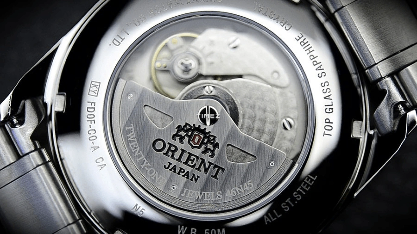 Orient,Other 40mm,40mm,Stainless Steel,Silver White,Automatic,Day,Power Reserve Indicator,CFD0F001W