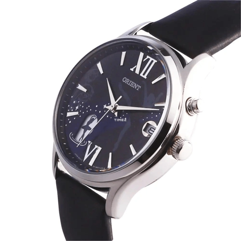 Orient,Other 36mm,36mm,Stainless Steel,Black,Automatic,Day,Hardlex,Glass,FDM01003B