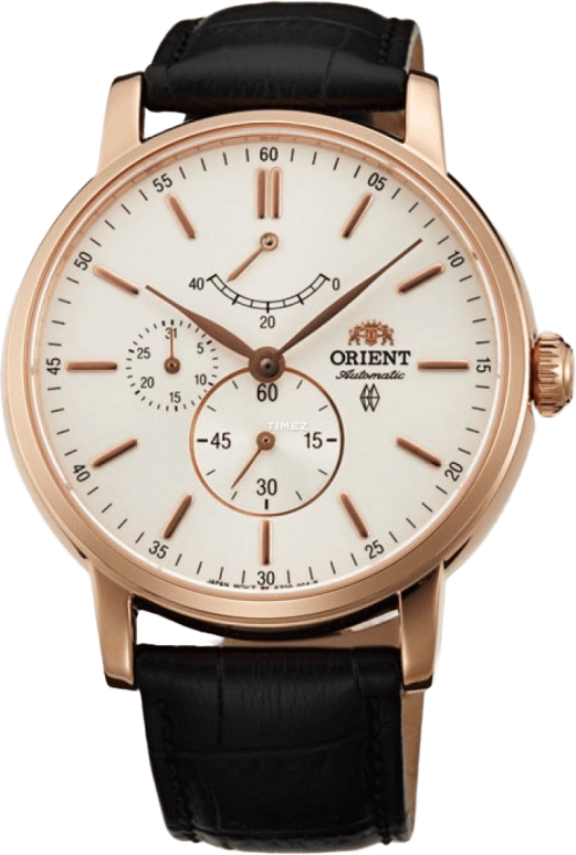 Orient,Classic 41mm,41mm,Stainless Steel,White,Automatic,Day,Power Reserve Indicator,FEZ09006W