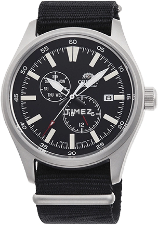 Orient,Sports 42.40mm,42.40mm,Stainless Steel,Black,Automatic,Date,Day,RA,RA-AK0404B