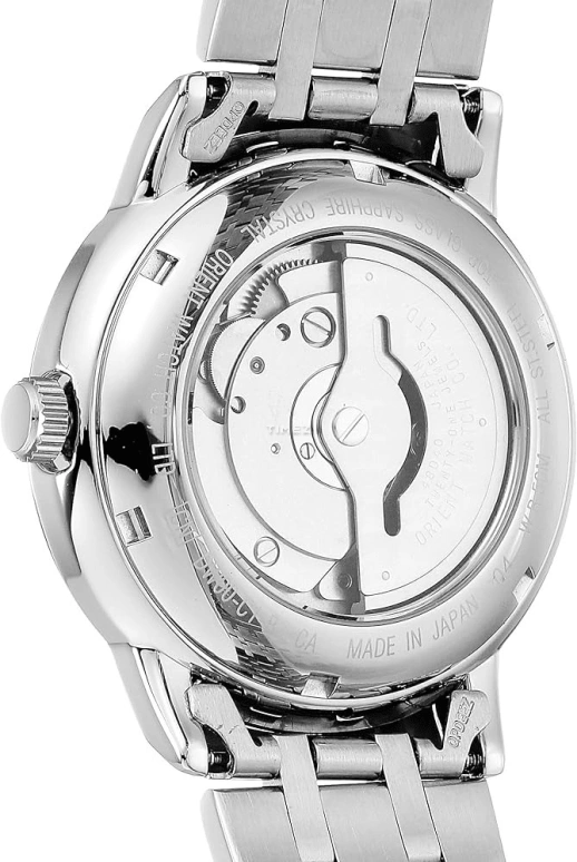 Orient,Other 39mm,39mm,Stainless Steel,White,Automatic,Day,Sapphire,Crystal Glass,SDW00003W0