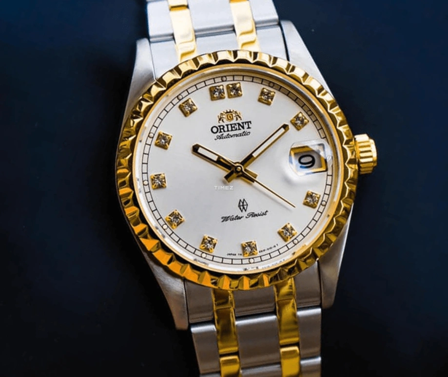 Orient,Other 37mm,37mm,Stainless Steel,Silver White,Automatic,Day,Glass,SER1P007W0