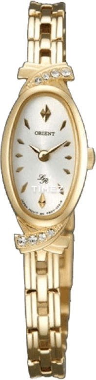 Orient,Other 14.55x34mm,14.55x34mm,Stainless Steel,White,Quartz,Hardlex,Glass,Oval,RBDV004W