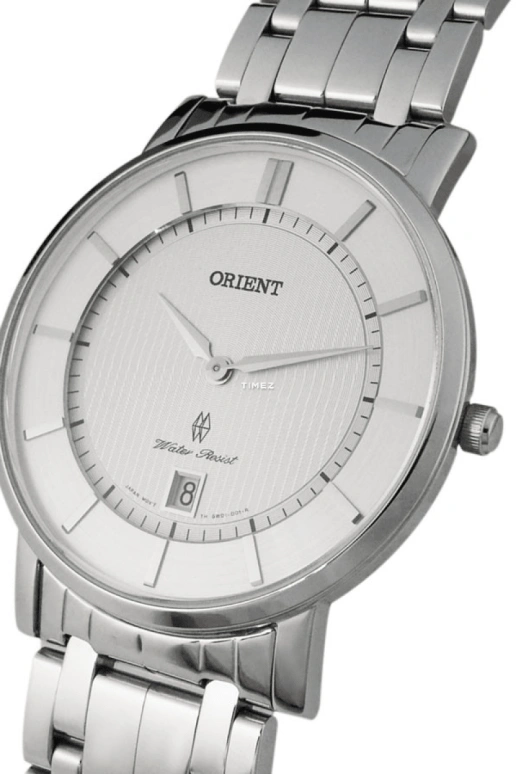 Orient,Other 38mm,38mm,Stainless Steel,White,Quartz,Day,Sapphire,FGW01006W