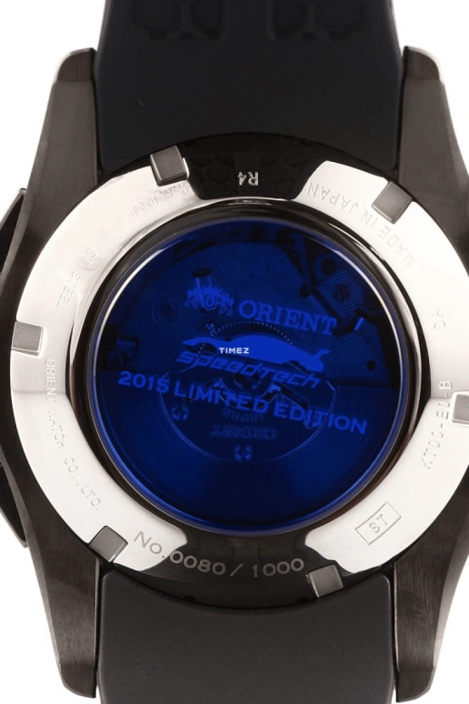 Orient,Sports 45mm,45mm,Stainless Steel,Black,Quartz,Chronograph,Day,Power Reserve Indicator,SKT00003B